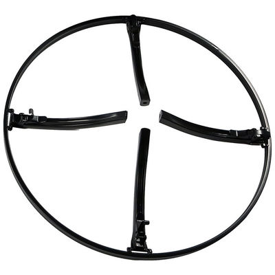 Outdoor Patio Backyard Garden Bonfire Camping Round Metal Fire Pit Bowl with Poker in Black