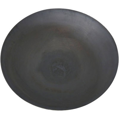 Stocked Round Firepit for Wood Burning in Backyard Garden and Outdoor Gatherings