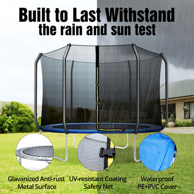 Applicable Scene AJUNION 10ft Trampoline for Kids Jumping in Park or Kindergarten