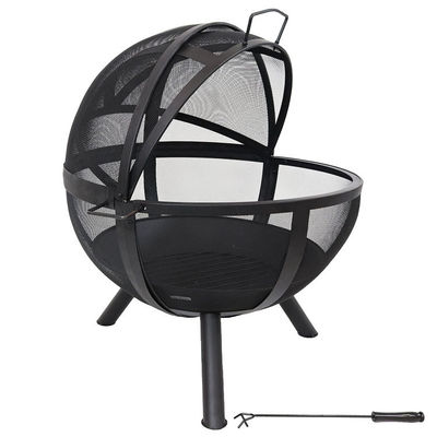 Outdoor Patio Backyard Garden Bonfire Firepit for Steel Wood Burning Charcoal Fire Pit