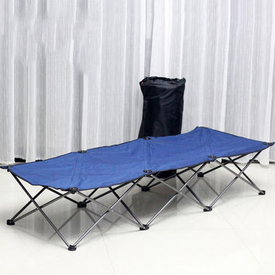 Ultralight Collapsible Portable Folding Camping Bed for Adult NO Inflatable Metal Fabric