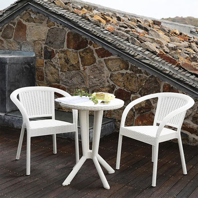 Garden Set Outdoor Synthetic Rattan Furniture for Patio Balcony Cafe Party Wedding