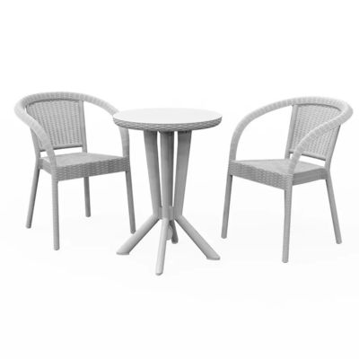 Garden Set Outdoor Synthetic Rattan Furniture for Patio Balcony Cafe Party Wedding
