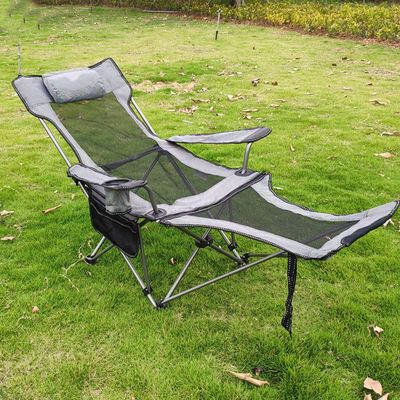 Aluminium Outdoor Folding Camping Chair Portable and Adjustable Moon Beach Lounger Chair