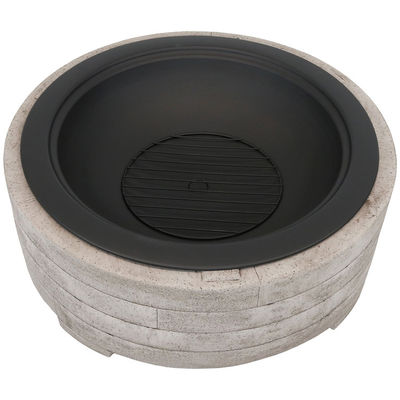 Charcoal Barbecue Grill Fire Pit Bowl for Outdoor Patio Garden Bonfire Camping Picnic