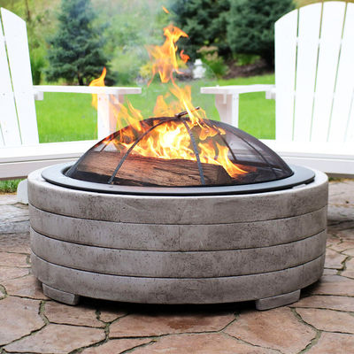 Charcoal Barbecue Grill Fire Pit Bowl for Outdoor Patio Garden Bonfire Camping Picnic