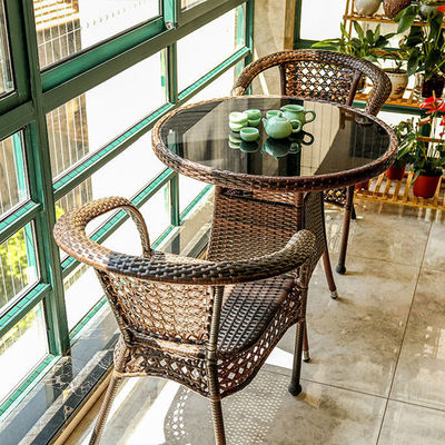 Outdoor Cafe Patio Garden Balcony Hotel Beach Stackable ArmChair for Leisure Outdoor