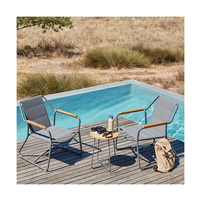 Transform Your Outdoor Space with AJUNION 3 Piece Aluminum Lounge Set and Garden Chair