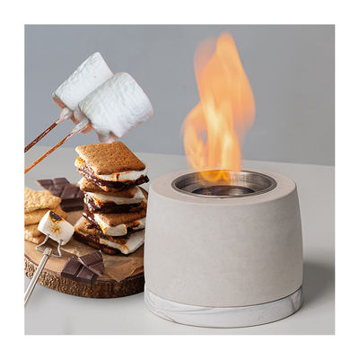 Outdoor Decoration Essential 3.5 Pounds Smokeless Alcohol Burning Fire Pit by AJUNION