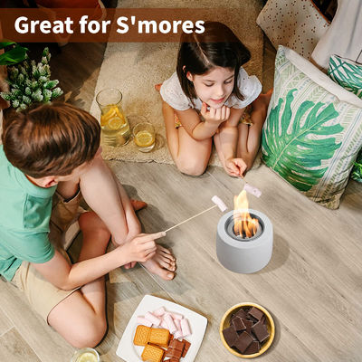 Outdoor Decoration Essential 3.5 Pounds Smokeless Alcohol Burning Fire Pit by AJUNION