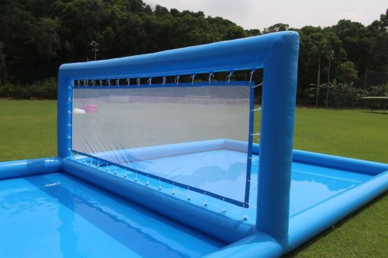 Transform Your Backyard into a Court with AJUNION 33FT Inflatable Volleyball Pool