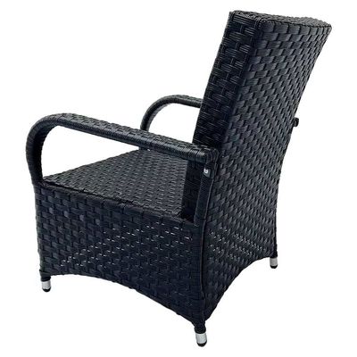 Modern Outdoor Furniture AJUNION 2 Seater Wicker Rattan Chat Furniture Resistant to UV