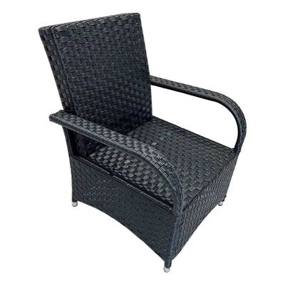 Modern Outdoor Furniture AJUNION 2 Seater Wicker Rattan Chat Furniture Resistant to UV