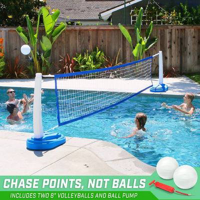 Inflatable Swimming Volleyball Pool Court Net by AJUNION for Waterpark Pool Equipment