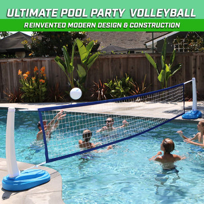 Inflatable Swimming Volleyball Pool Court Net by AJUNION for Waterpark Pool Equipment
