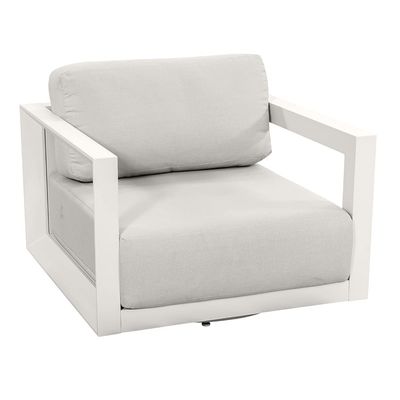 Aluminum Modular Patio Furniture AJUNION 4 Piece Outdoor Lounge Sofa Set for Outdoor