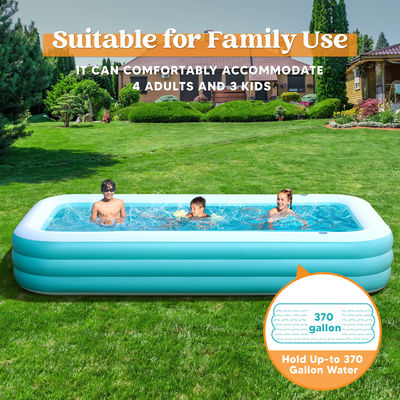Thickened Above Ground Inflatable Swimming Pool for All Applicable People and Family