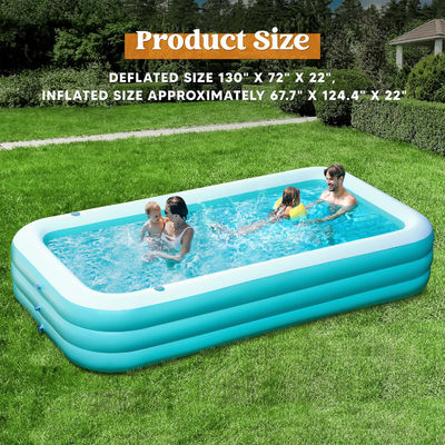 Thickened Above Ground Inflatable Swimming Pool for All Applicable People and Family