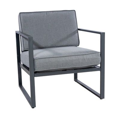 Patio Furniture Set for Outdoor Garden AJUNION Regular Aluminum Balcony Chat Set