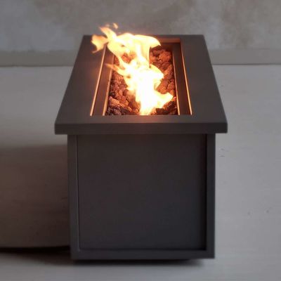 Outdoor Furniture Gas Fire Pit Table 48&quot;L x 15&quot;W x 13.5&quot;H Perfect for Outdoor Living