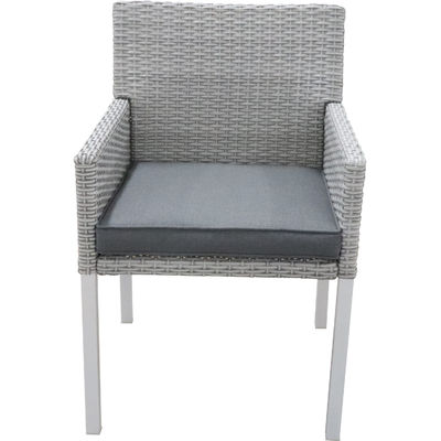 Mail Packing Y 7 Piece Garden Furniture Table and Chairs Set with PE Wicker Rattan
