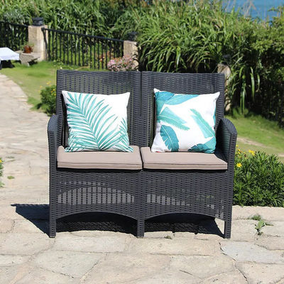 Transform Your Patio into a Nordic Paradise with Plastic Dinning Table and Chair Set