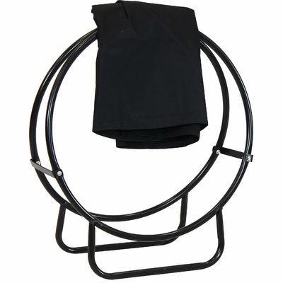 Indoor and Outdoor Firewood Rack AJUNION Round Log Holder 3.72kg Powder Coated Steel