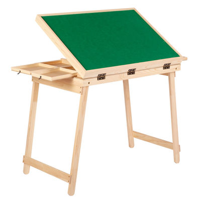 Puzzle Board Cover Wooden Folding Drawers Jigsaw Puzzle Table with Legs 1500pcs AJUNION