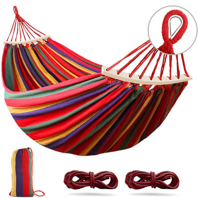 Outdoor Indoor Garden Camping Portable Folding Ultralight Canvas Hanging Tree Swing Hammock