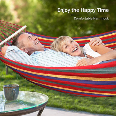 Outdoor Indoor Garden Camping Portable Folding Ultralight Canvas Hanging Tree Swing Hammock