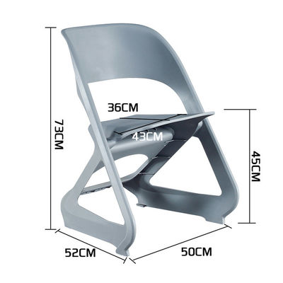 Simple Modern Stackable Plastic Cafe Chairs for Nordic Morden Outdoor Leisure Balcony