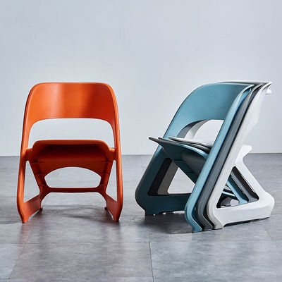Simple Modern Stackable Plastic Cafe Chairs for Nordic Morden Outdoor Leisure Balcony