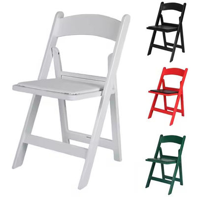 Garden Chair for Wedding Banquet Party Hotel White Resin Plastic Wimbledon Folding
