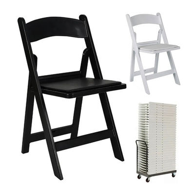 Garden Chair for Wedding Banquet Party Hotel White Resin Plastic Wimbledon Folding