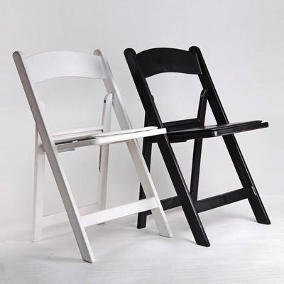 Garden Chair for Wedding Banquet Party Hotel White Resin Plastic Wimbledon Folding