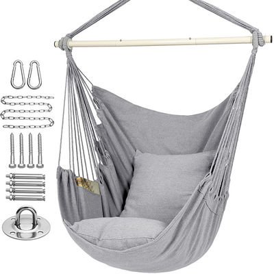 Park Outdoor Garden Camping Patio Folding Portable Cotton Hanging Rope Hammock Swing Chair