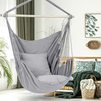 Park Outdoor Garden Camping Patio Folding Portable Cotton Hanging Rope Hammock Swing Chair