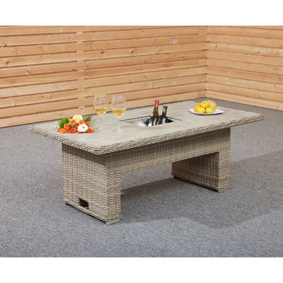 Modern and Luxurious Reclining Sofa Set for Your Garden by AJUNION Adjustable Table Height