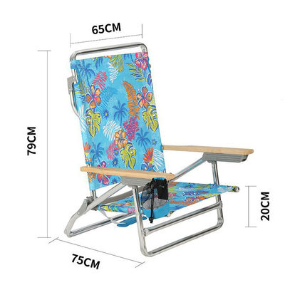 Portable Ultralight Aluminium Backpack Chair for Camping Picnic Fishing Beach Outdoor
