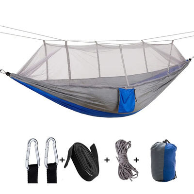 Outdoor Garden Portable Camping Hammock with Mosquito Net and Lightweight Material