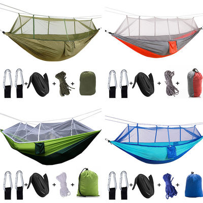 Outdoor Garden Portable Camping Hammock with Mosquito Net and Lightweight Material
