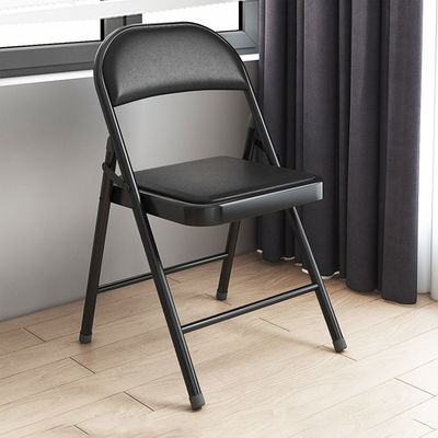 Outdoor Wedding Party Folding Chair Stackable Vinyl Chaise Pliante for Outdoor Events