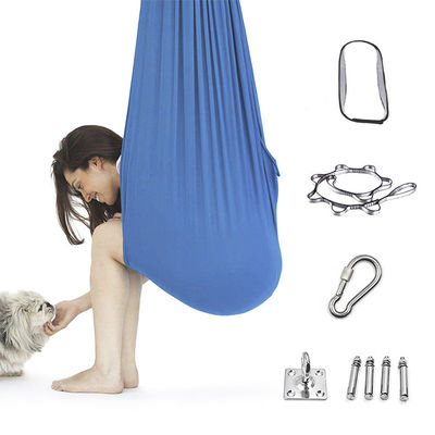 Y Mail Packing Home Outdoor Portable Folding Kids Children Therapy Sensory Aerial Yoga Swing Hammocks