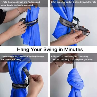Y Mail Packing Home Outdoor Portable Folding Kids Children Therapy Sensory Aerial Yoga Swing Hammocks