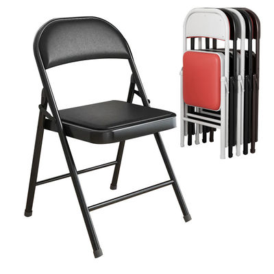 Outdoor Garden Wedding Party Banquet Events Stackable Pu Leather Metal Dining Chair