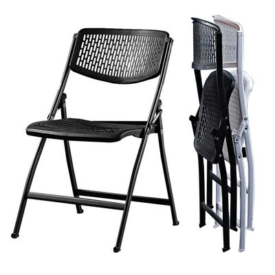 Foldable White Metal Plastic Stackable Chairs for Outdoor Hotel Garden Party Banquet Events
