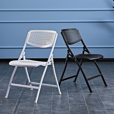 Foldable White Metal Plastic Stackable Chairs for Outdoor Hotel Garden Party Banquet Events