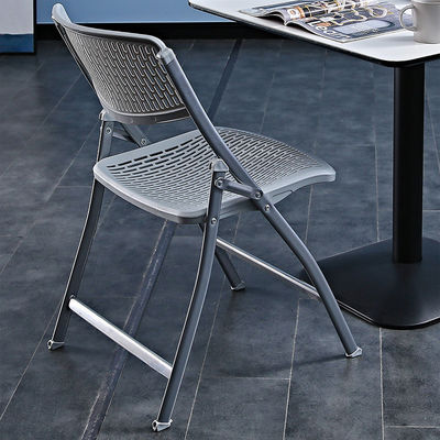 Foldable White Metal Plastic Stackable Chairs for Outdoor Hotel Garden Party Banquet Events