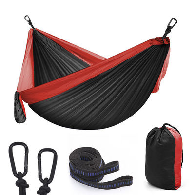 Outdoor Home Garden Portable Lightweight Folding Nylon Camping Hammocks with Accessories