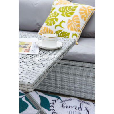 Transform Your Patio into a Luxurious Retreat with AJUNION Wicker Woven Garden Sofa Set